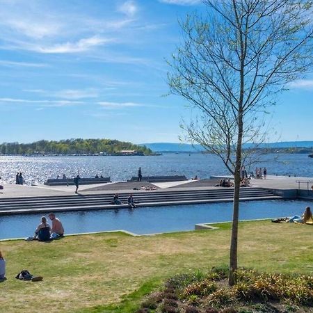 Luxury 2-Bedroom Apartment With Seaview In Oslo City Center 外观 照片