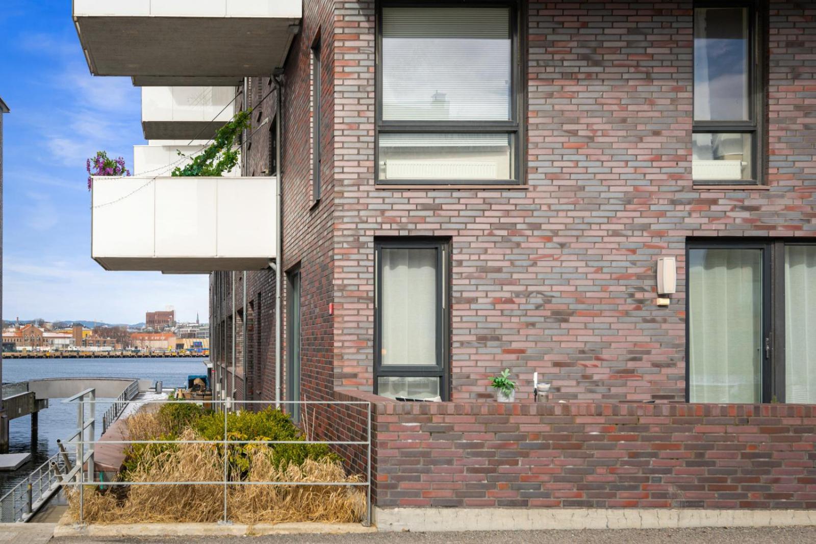 Luxury 2-Bedroom Apartment With Seaview In Oslo City Center 外观 照片
