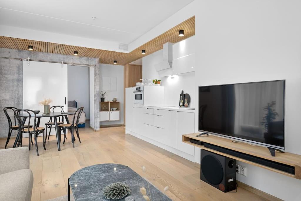 Luxury 2-Bedroom Apartment With Seaview In Oslo City Center 外观 照片