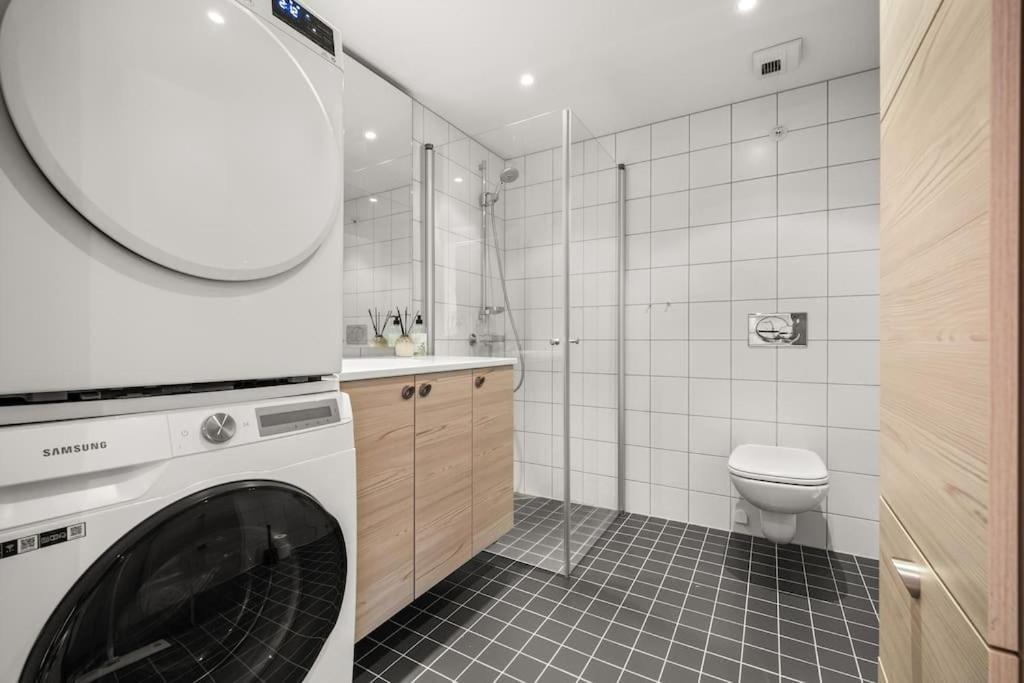 Luxury 2-Bedroom Apartment With Seaview In Oslo City Center 外观 照片