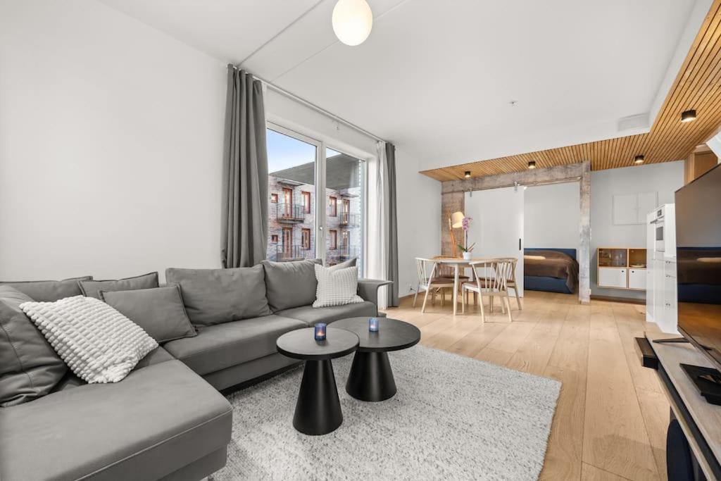 Luxury 2-Bedroom Apartment With Seaview In Oslo City Center 外观 照片
