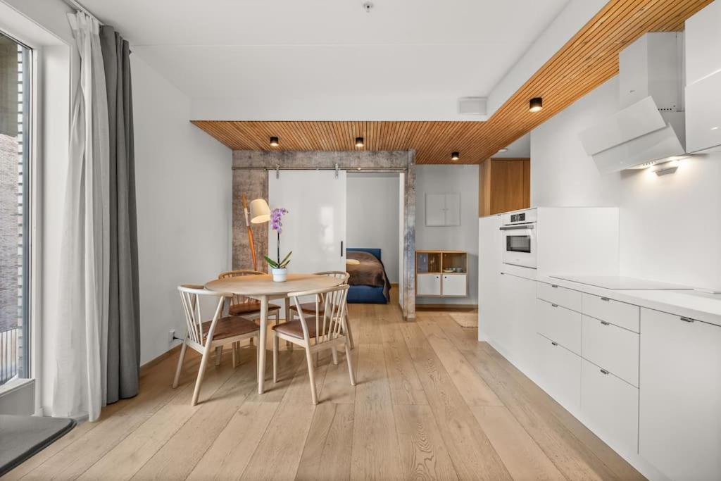 Luxury 2-Bedroom Apartment With Seaview In Oslo City Center 外观 照片